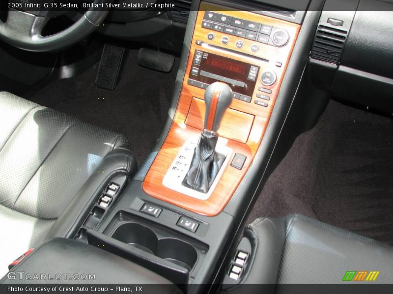 Brilliant Silver Metallic / Graphite 2005 Infiniti G 35 Sedan