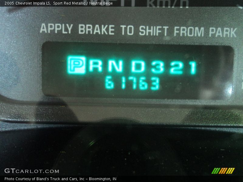 Sport Red Metallic / Neutral Beige 2005 Chevrolet Impala LS