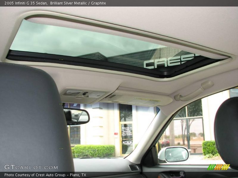 Brilliant Silver Metallic / Graphite 2005 Infiniti G 35 Sedan