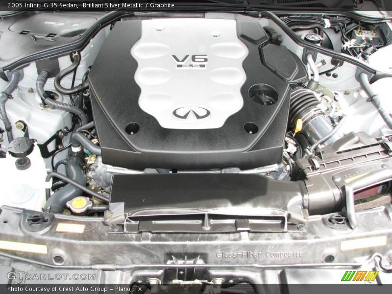 Brilliant Silver Metallic / Graphite 2005 Infiniti G 35 Sedan