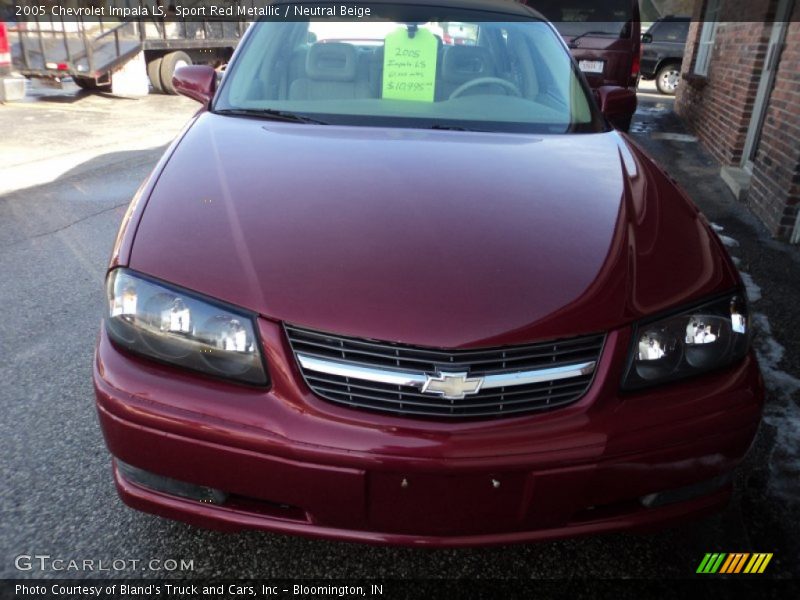 Sport Red Metallic / Neutral Beige 2005 Chevrolet Impala LS