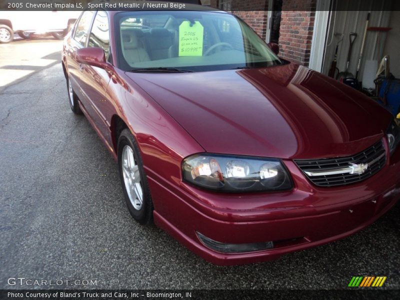 Sport Red Metallic / Neutral Beige 2005 Chevrolet Impala LS