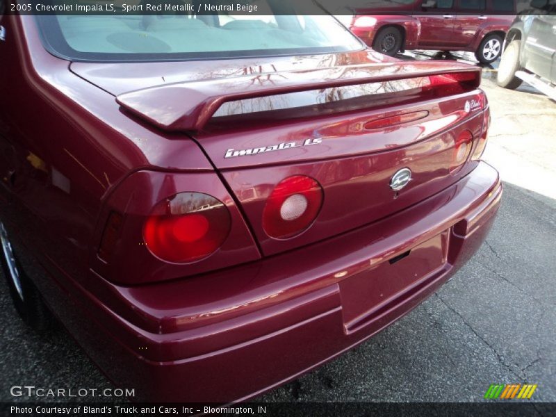 Sport Red Metallic / Neutral Beige 2005 Chevrolet Impala LS