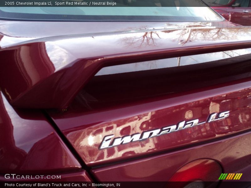 Sport Red Metallic / Neutral Beige 2005 Chevrolet Impala LS