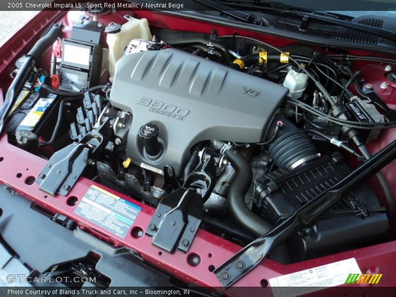 Sport Red Metallic / Neutral Beige 2005 Chevrolet Impala LS