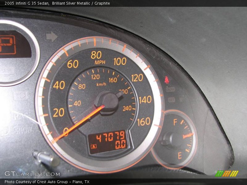 Brilliant Silver Metallic / Graphite 2005 Infiniti G 35 Sedan