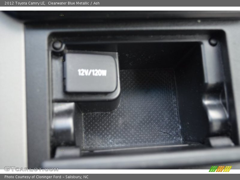 Clearwater Blue Metallic / Ash 2012 Toyota Camry LE