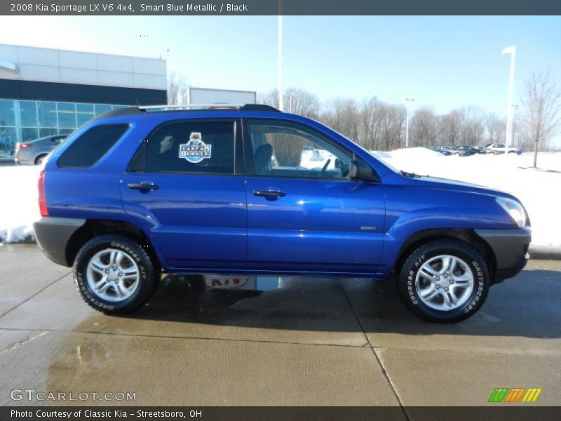 Smart Blue Metallic / Black 2008 Kia Sportage LX V6 4x4