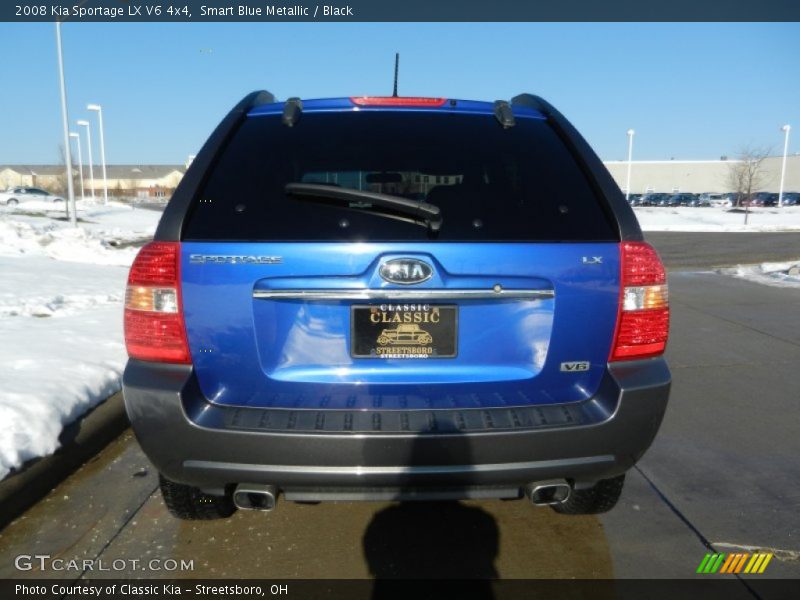 Smart Blue Metallic / Black 2008 Kia Sportage LX V6 4x4