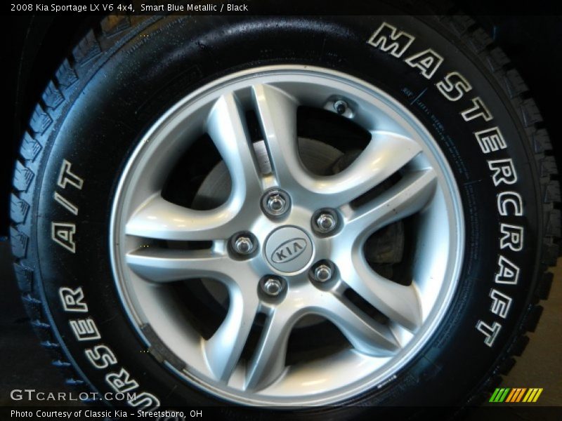 Smart Blue Metallic / Black 2008 Kia Sportage LX V6 4x4