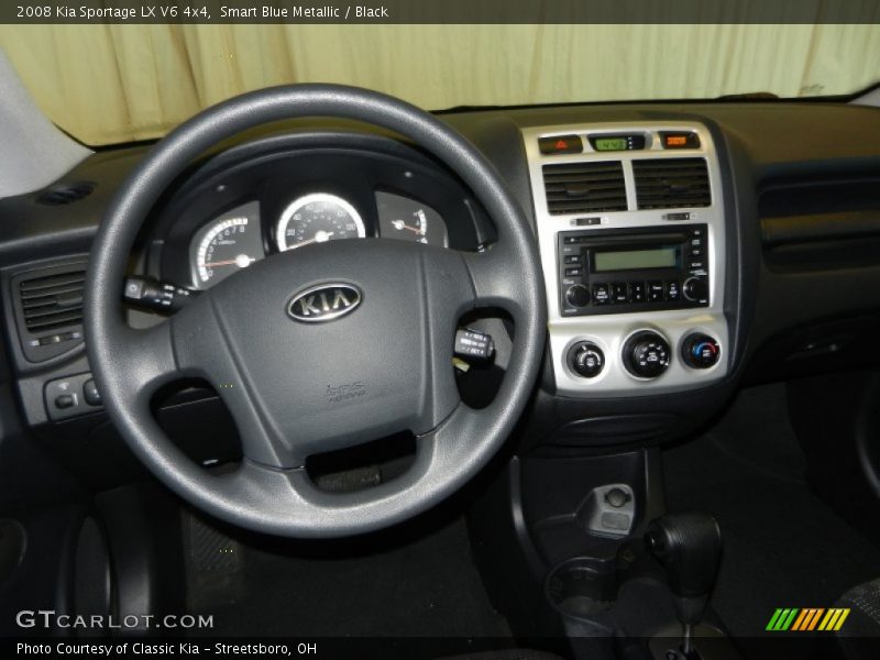 Smart Blue Metallic / Black 2008 Kia Sportage LX V6 4x4