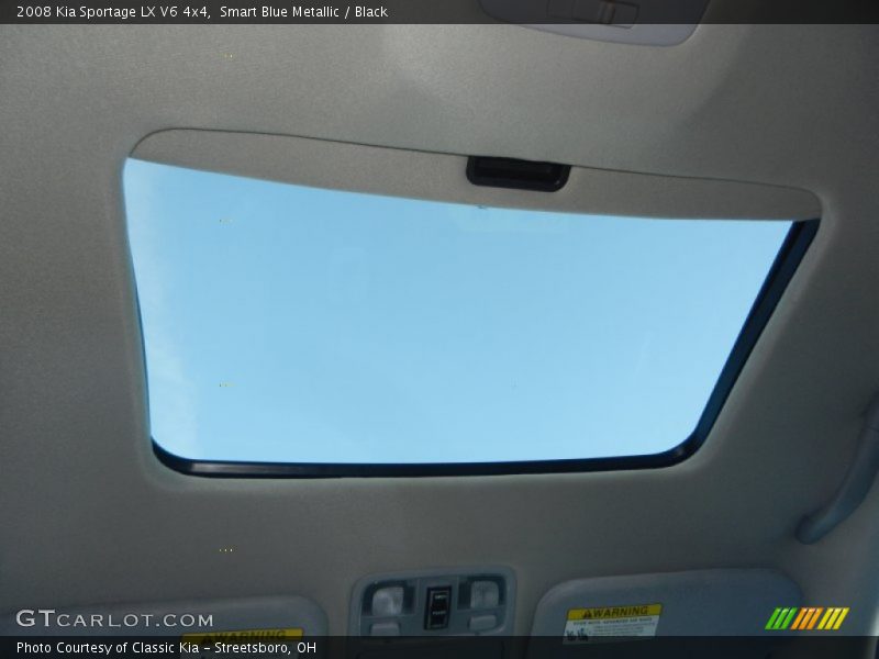 Smart Blue Metallic / Black 2008 Kia Sportage LX V6 4x4