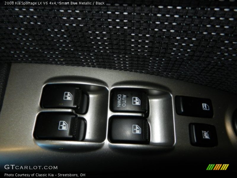 Smart Blue Metallic / Black 2008 Kia Sportage LX V6 4x4