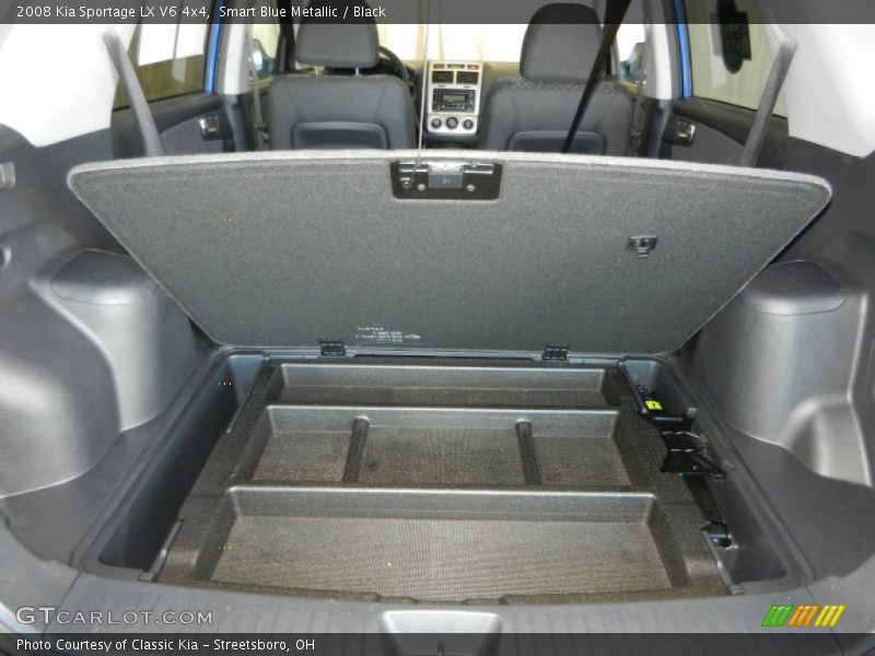 Smart Blue Metallic / Black 2008 Kia Sportage LX V6 4x4