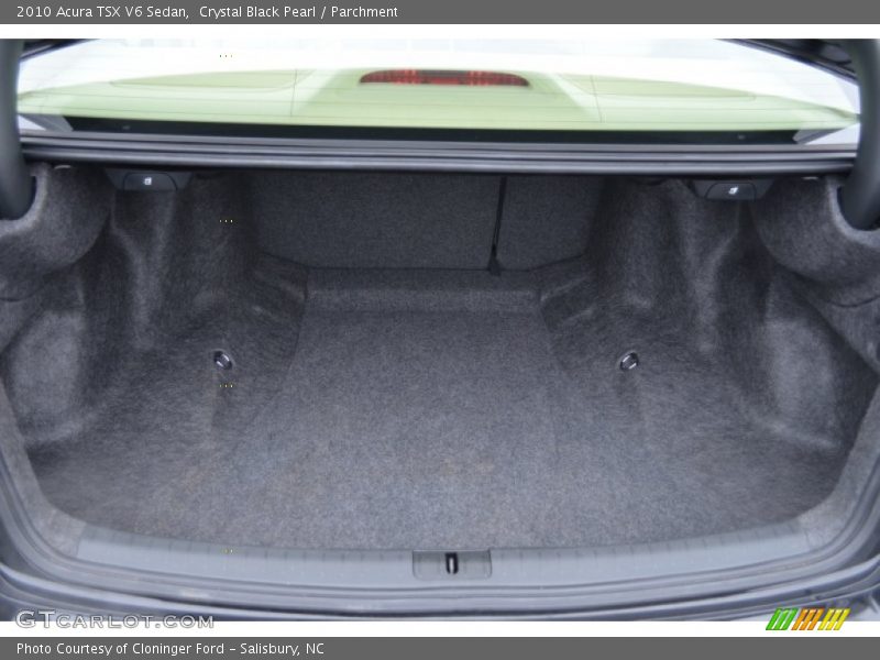 Crystal Black Pearl / Parchment 2010 Acura TSX V6 Sedan