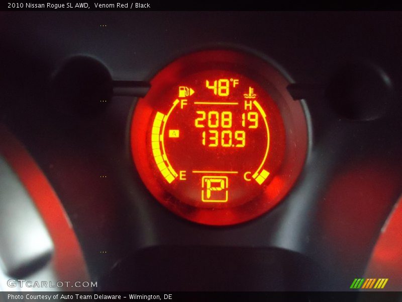 Venom Red / Black 2010 Nissan Rogue SL AWD