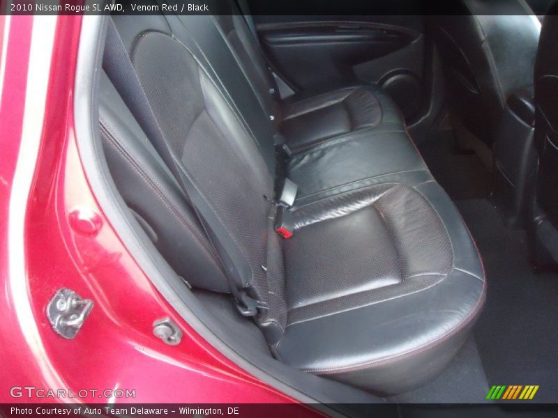 Venom Red / Black 2010 Nissan Rogue SL AWD