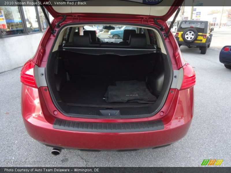 Venom Red / Black 2010 Nissan Rogue SL AWD