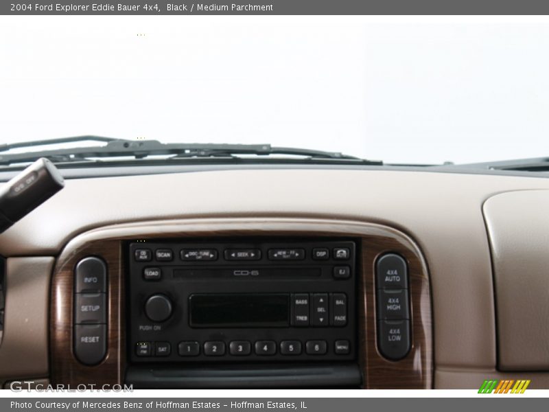 Black / Medium Parchment 2004 Ford Explorer Eddie Bauer 4x4