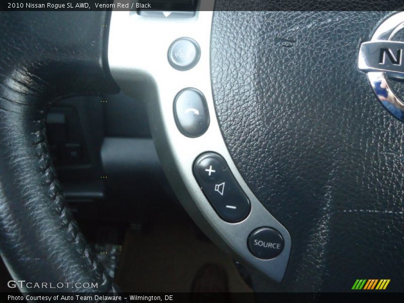 Venom Red / Black 2010 Nissan Rogue SL AWD