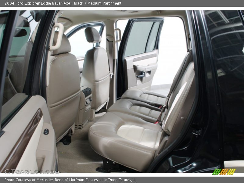 Black / Medium Parchment 2004 Ford Explorer Eddie Bauer 4x4