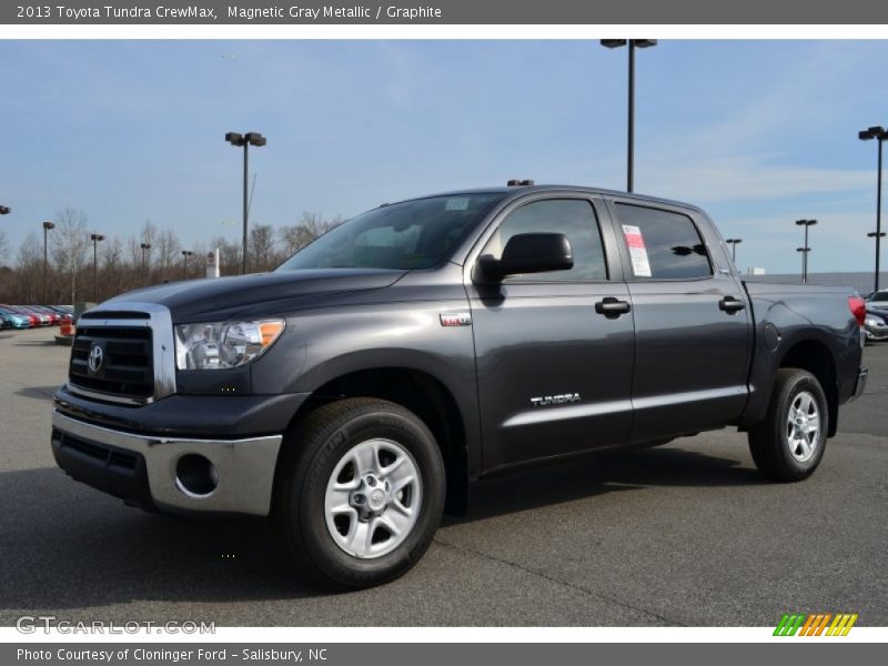 Magnetic Gray Metallic / Graphite 2013 Toyota Tundra CrewMax