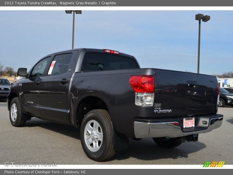 Magnetic Gray Metallic / Graphite 2013 Toyota Tundra CrewMax