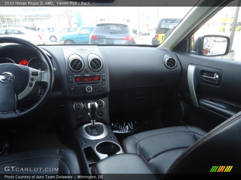 Venom Red / Black 2010 Nissan Rogue SL AWD