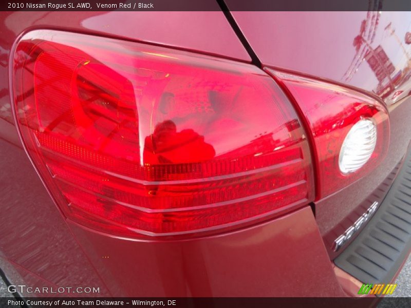 Venom Red / Black 2010 Nissan Rogue SL AWD