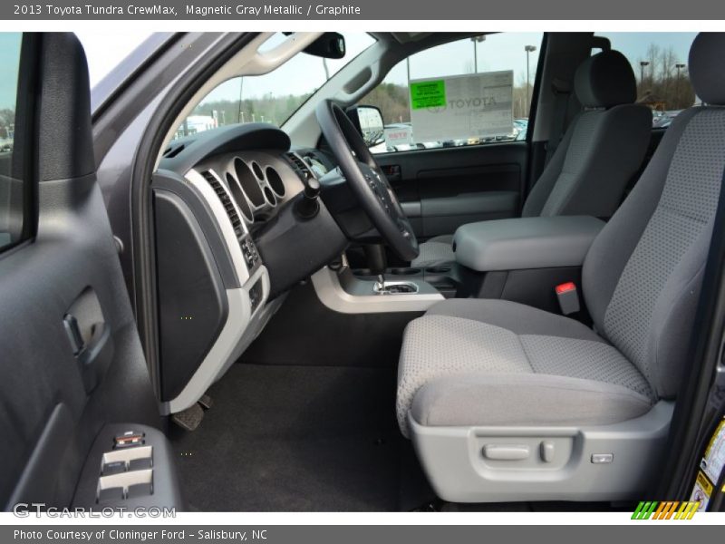 Magnetic Gray Metallic / Graphite 2013 Toyota Tundra CrewMax