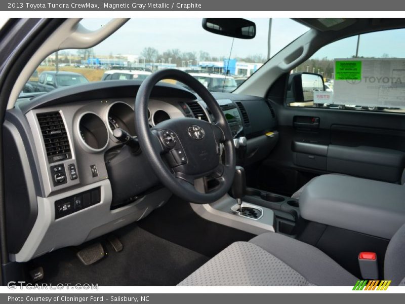 Magnetic Gray Metallic / Graphite 2013 Toyota Tundra CrewMax