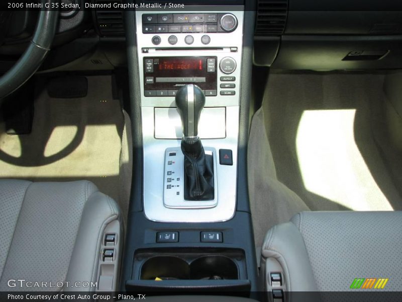 Diamond Graphite Metallic / Stone 2006 Infiniti G 35 Sedan