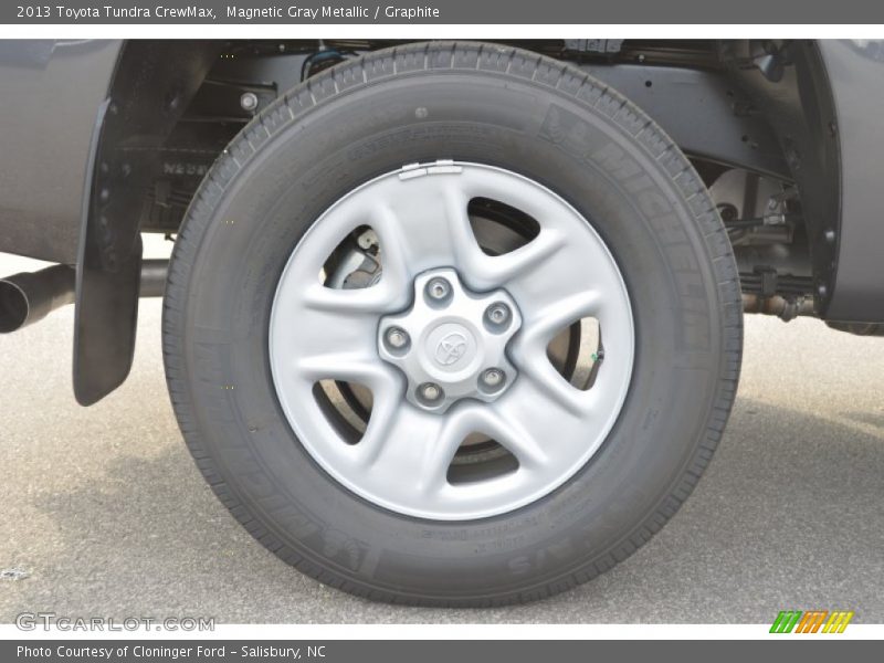 Magnetic Gray Metallic / Graphite 2013 Toyota Tundra CrewMax