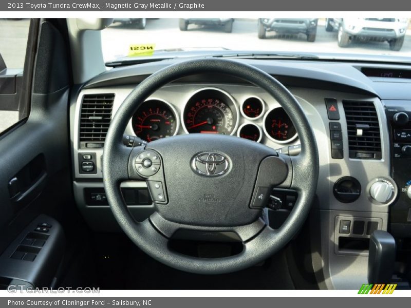 Magnetic Gray Metallic / Graphite 2013 Toyota Tundra CrewMax