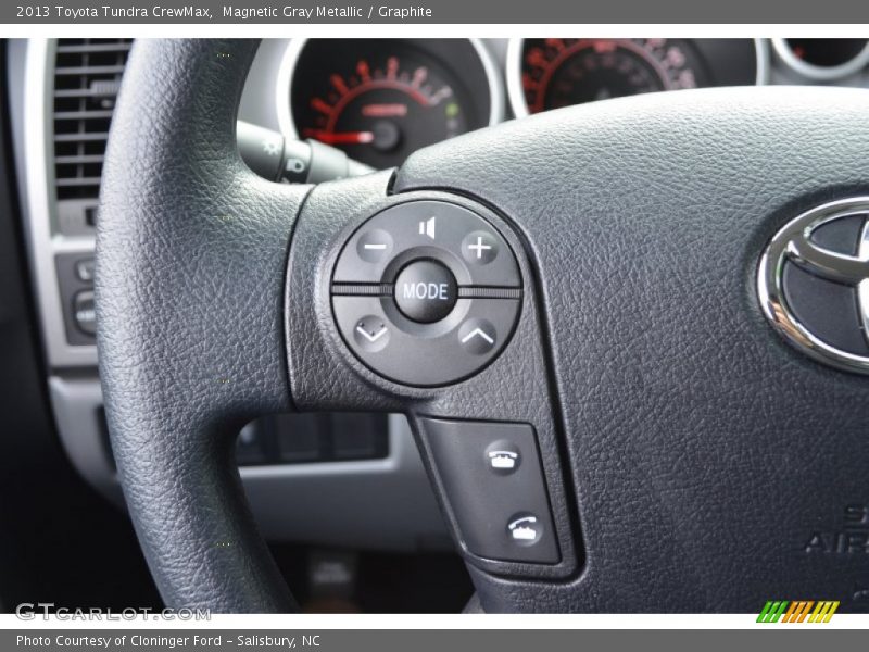 Magnetic Gray Metallic / Graphite 2013 Toyota Tundra CrewMax