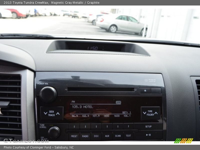 Magnetic Gray Metallic / Graphite 2013 Toyota Tundra CrewMax