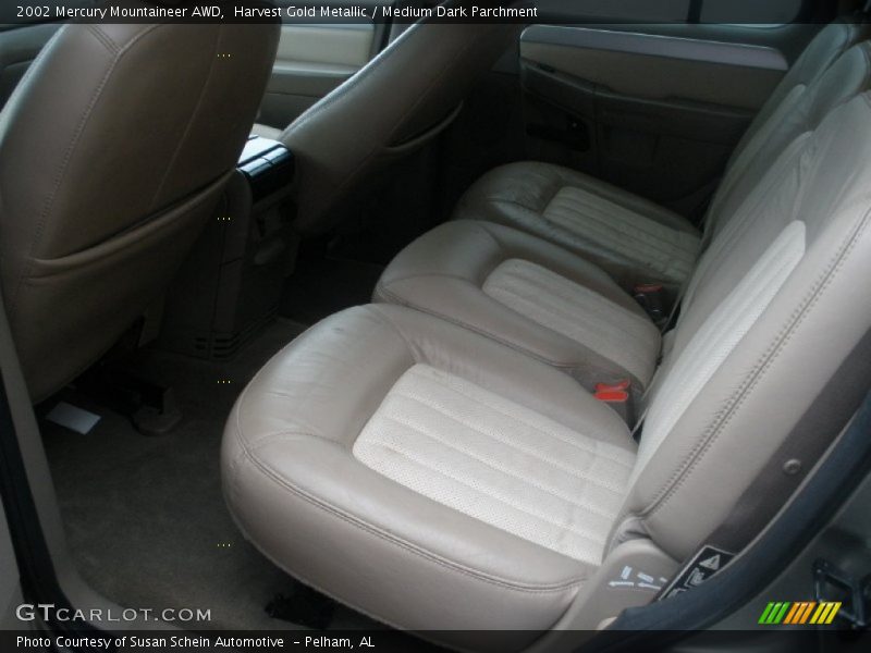 Rear Seat of 2002 Mountaineer AWD