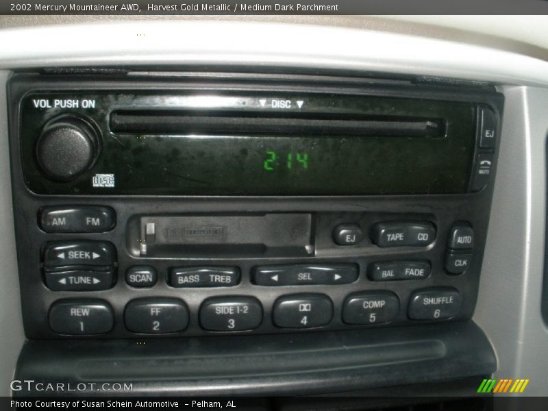 Audio System of 2002 Mountaineer AWD