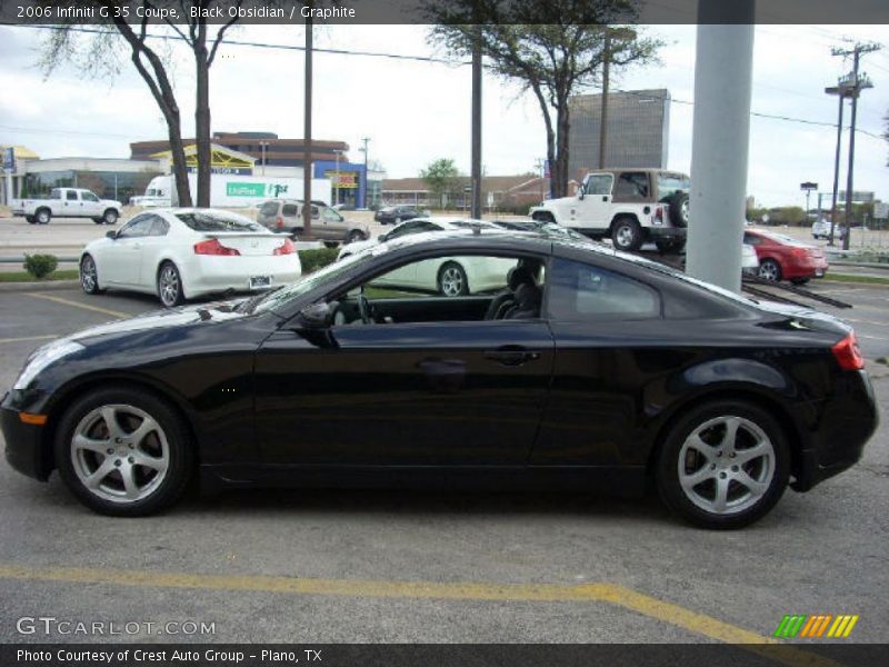 Black Obsidian / Graphite 2006 Infiniti G 35 Coupe