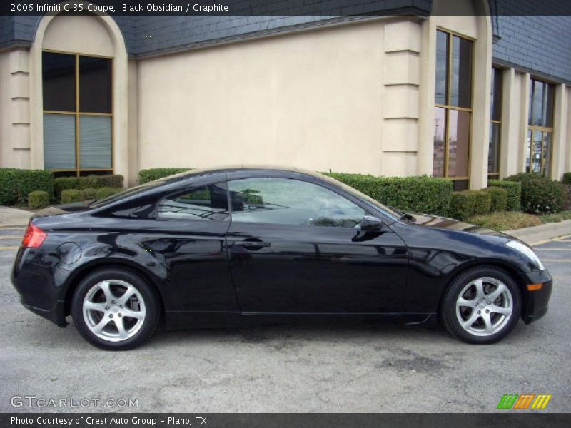 Black Obsidian / Graphite 2006 Infiniti G 35 Coupe