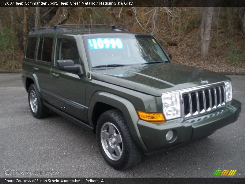 Jeep Green Metallic / Medium Slate Gray 2007 Jeep Commander Sport