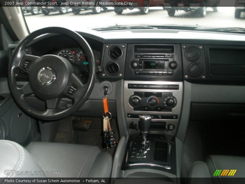 Jeep Green Metallic / Medium Slate Gray 2007 Jeep Commander Sport