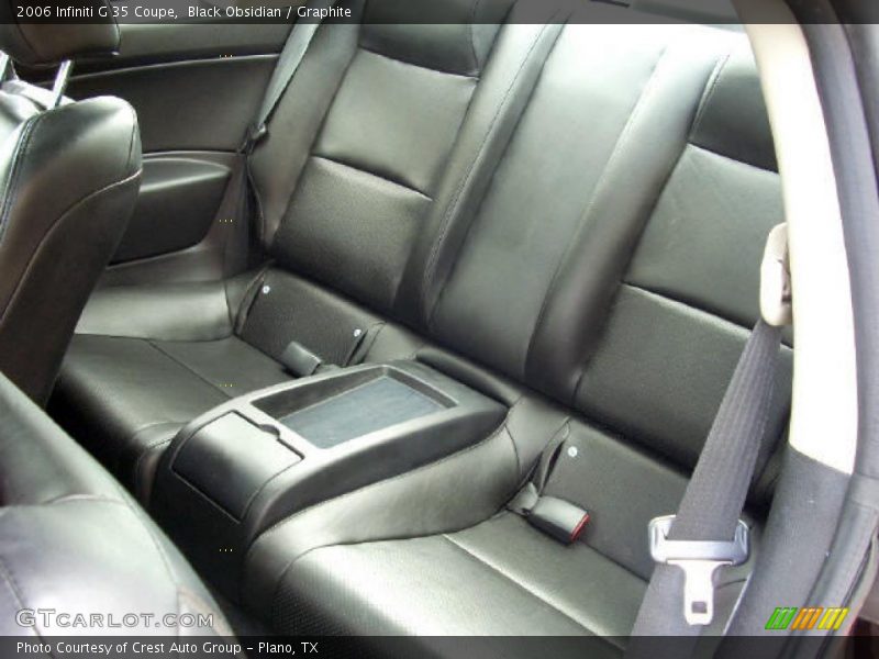Black Obsidian / Graphite 2006 Infiniti G 35 Coupe