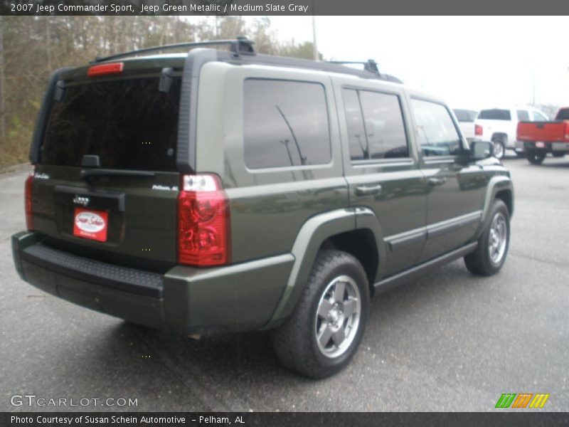 Jeep Green Metallic / Medium Slate Gray 2007 Jeep Commander Sport