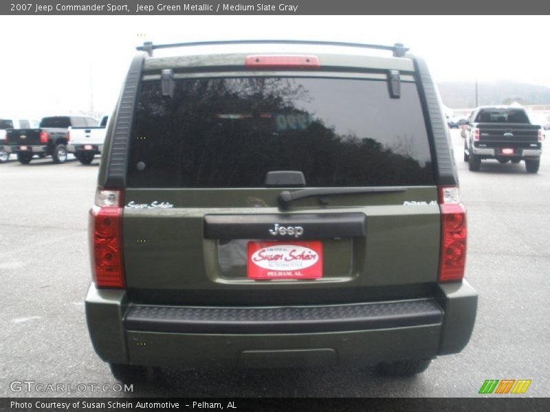 Jeep Green Metallic / Medium Slate Gray 2007 Jeep Commander Sport