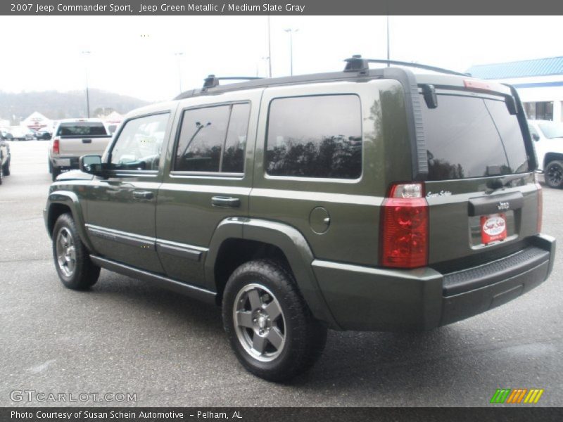 Jeep Green Metallic / Medium Slate Gray 2007 Jeep Commander Sport