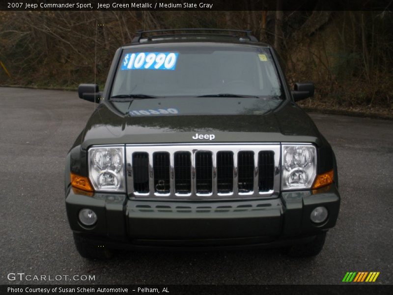 Jeep Green Metallic / Medium Slate Gray 2007 Jeep Commander Sport