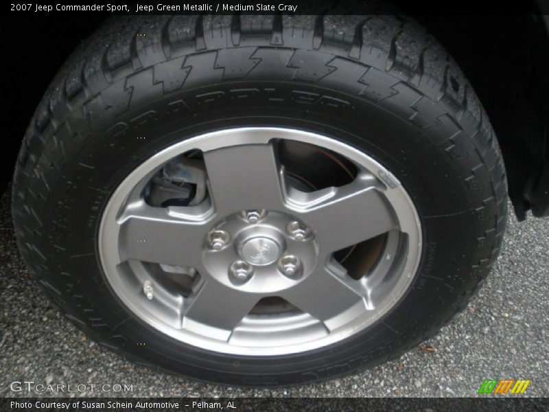 Jeep Green Metallic / Medium Slate Gray 2007 Jeep Commander Sport