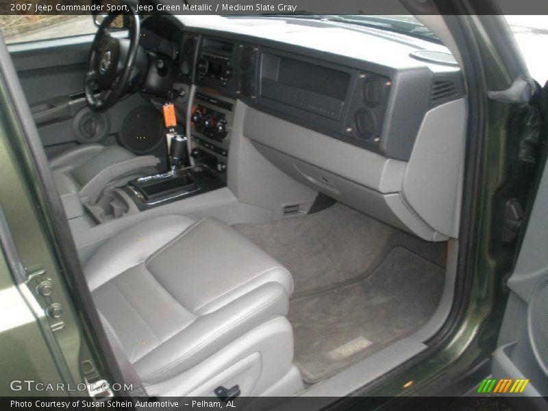 Jeep Green Metallic / Medium Slate Gray 2007 Jeep Commander Sport