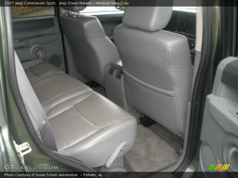 Jeep Green Metallic / Medium Slate Gray 2007 Jeep Commander Sport